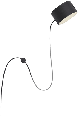 Muuto Post vegglampe Svart