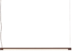 Muuto Fine Suspension Lamp 90 cm Deep Red