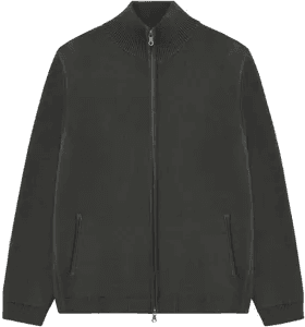 Project Zipper Knit Cardigan Gråbrun XL