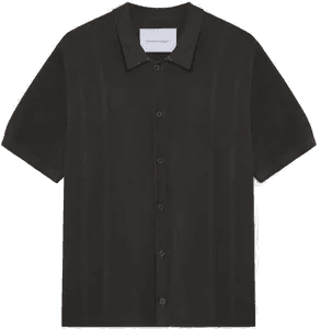 Project Jeff Short Sleeve Skjorte Gråbrun S