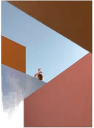 Paper Collective Angular Afternoon 30x40 cm