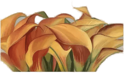 Paper Collective Yellow Flowers 50x70 cm