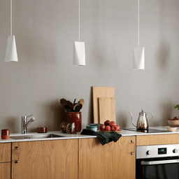 Moebe Taklampe Narrow White