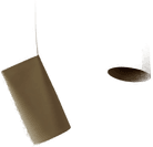 Moebe Taklampe Keramikk Narrow Olive