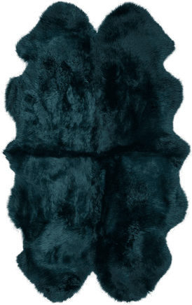 Natures Collection Saueskinnteppe 180x110 cm