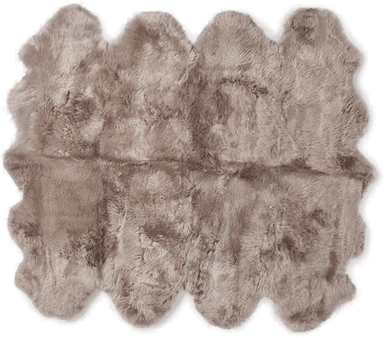 Natures Collection Saueskinnteppe 180x214 cm