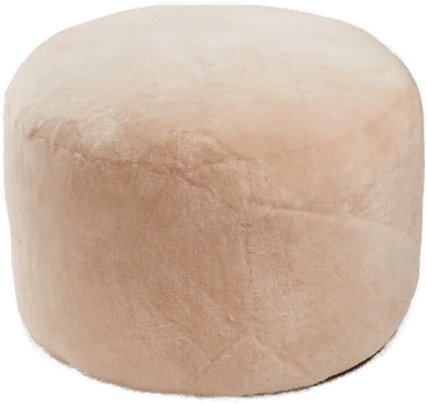 Natures Collection Rund pouf Mokkasin D55xH36 cm