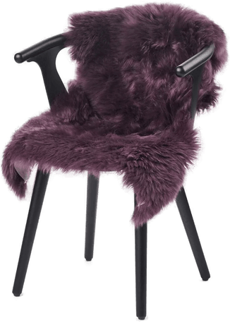 Natures Collection Saueskinn Lilla 100x60 cm