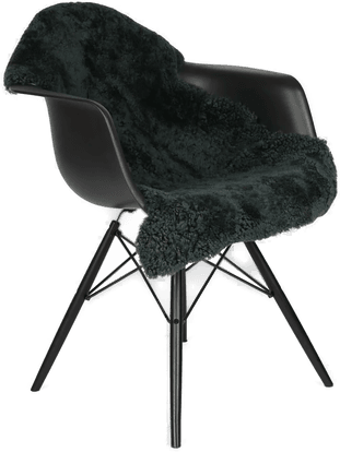 Natures Collection Saueskinn 90x60 cm - Blågrå