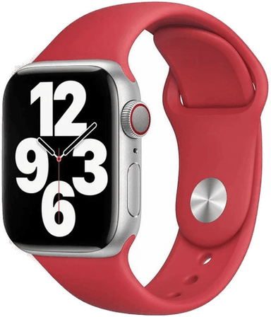 Lippa Silikon Stropp til Apple Watch - Rød