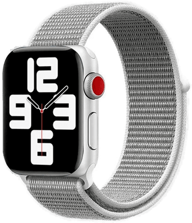 Lippa Nylonstropp til Apple Watch - Hvit