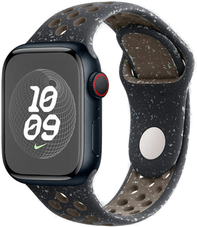 Lippa FLOUR silikonrem Apple Watch - Svart