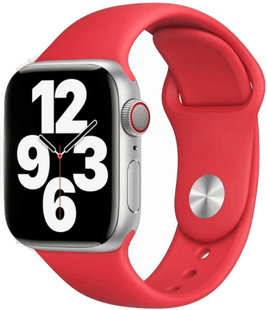 Lippa Silikonrem Apple Watch Rød 42/44/45/49