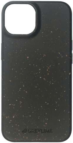 Greylime Biodegradable Deksel til iPhone 15 - Svart