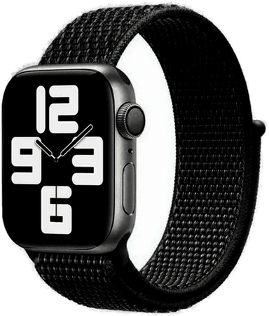 Lippa Nylonstropp til Apple Watch - Bekmørk