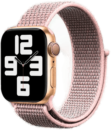 Lippa Nylonstropp Apple Watch - Rose Gold