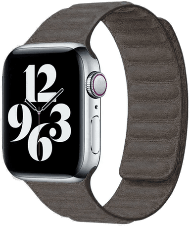 Lippa Finewoven Stropp til Apple Watch - Grå/Taupe