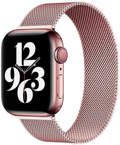 Lippa Apple Watch Reim Rustfritt Stål Rose Gold
