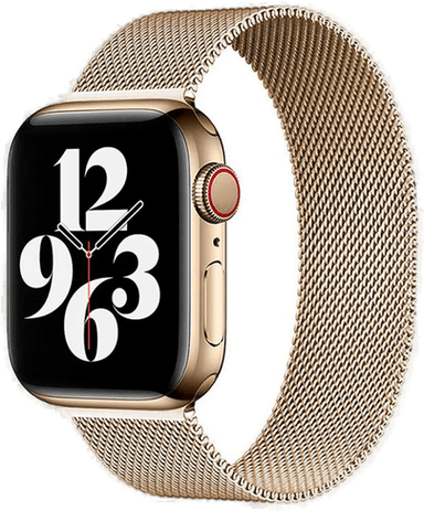 Lippa Apple Watch Magnetisk Reim Gull