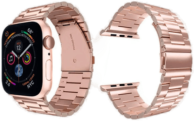 Lippa Apple Watch Link Bracelet - Rose Gold