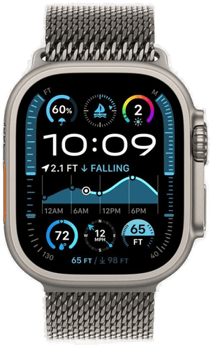 Lippa Titanlegering Rem til Apple Watch 42/44/45/46/49 mm