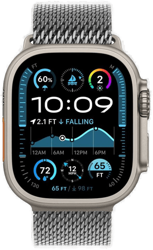 Lippa Rustfritt Stålstropp til Apple Watch – Sølv