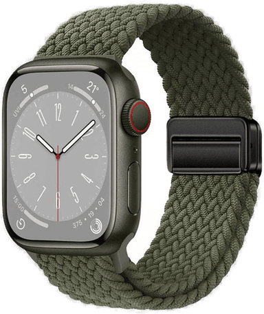 Lippa Nylonstropp til Apple Watch - Grønn