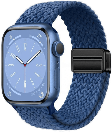 Lippa Nylonstropp til Apple Watch - Blå 38/40/41 mm
