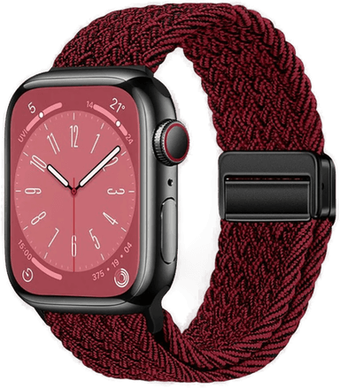 Lippa Nylonstropp til Apple Watch - Rød