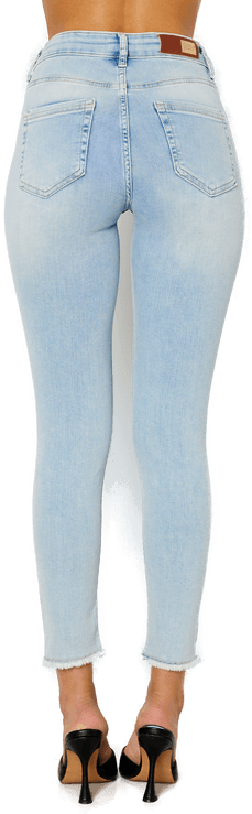 Only Blush Life Mid Jeans