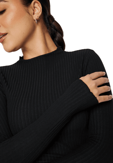 Only Onlemma L/S High Neck Top