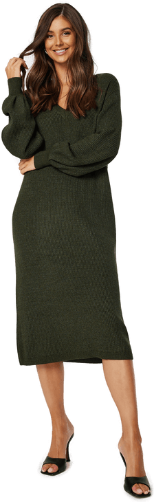 Object Collectors Item Malena L/S knit dress