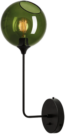 Design By Us Ballroom Long-vegglampe, grønn