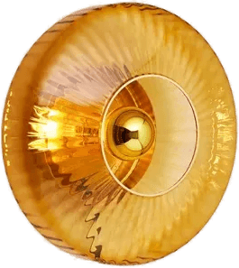 Design By Us New Wave Optiv vegglampe XL Amber