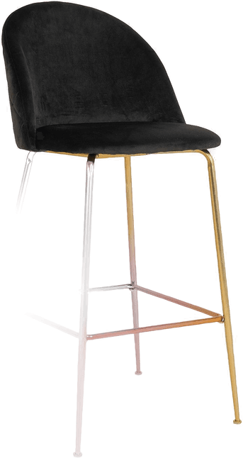 House Nordic Barstol Lausanne 2-pk Svart