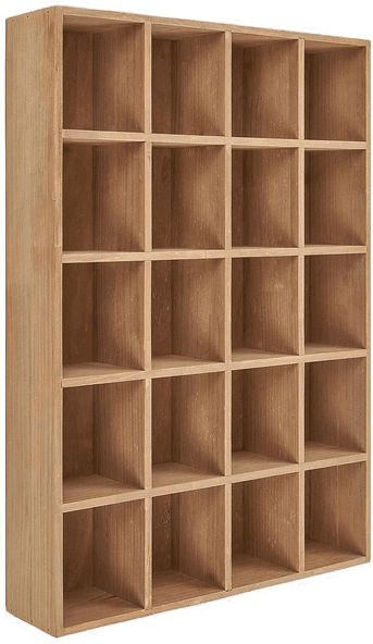 House Nordic Vegghylle Moss Brun