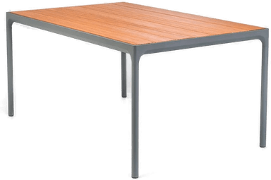 Houe Fire spisebord 160x90 cm