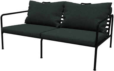 Houe Avon sofa mørkegrønn