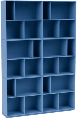 Montana Read Spacious Bookshelf 154-Azure