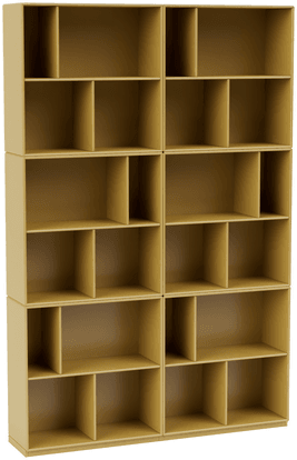 Montana Read Spacious Bookshelf 157-Cumin