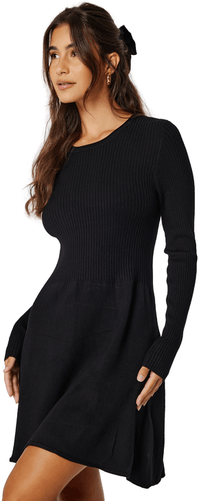 Only Onlalma L/S O-NECK DRESS