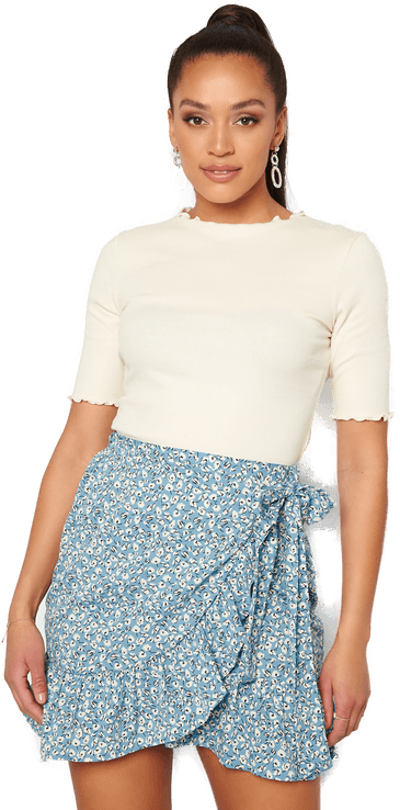 Only Olivia Wrap Skirt