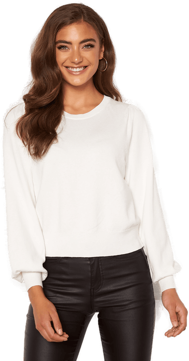 Only Alexa Puff L/S Pullover