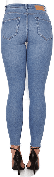 Pieces Midfive Flex Skinny Jeans