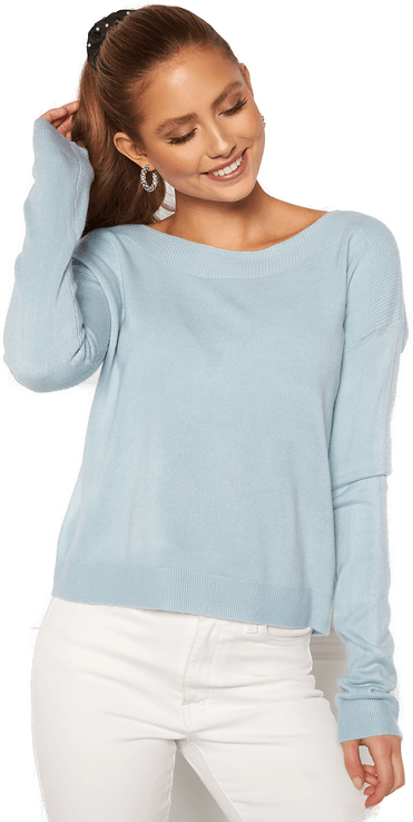 Only Amalia L/S Boatneck Pullover