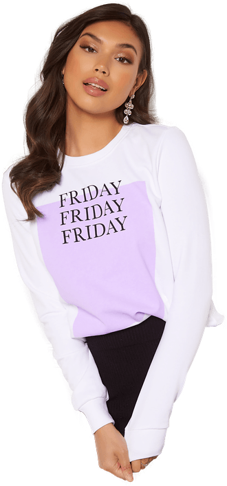 Only Weekday Life Reg L/S O-Neck SWT