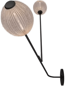 Gubi Satellite vegglampe kremhvit