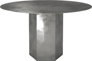 Gubi Epic Dining Table Round Ø130 Misty Gray