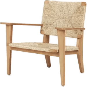 Gubi F-chair Outdoor Teak