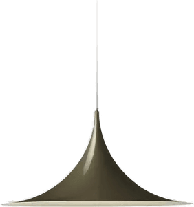 Gubi Semi-pendellampe, Ø 60 cm